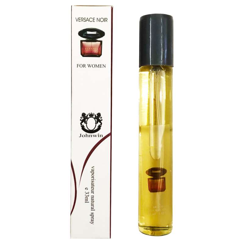 عطر جیبی زنانه جانوین مدل ورساچه کریستال نویر حجم 33 میلی لیتر