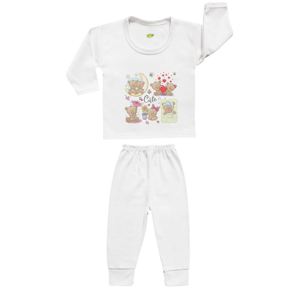 ست تی شرت و شلوار نوزادی کارانس مدل SBS-3268