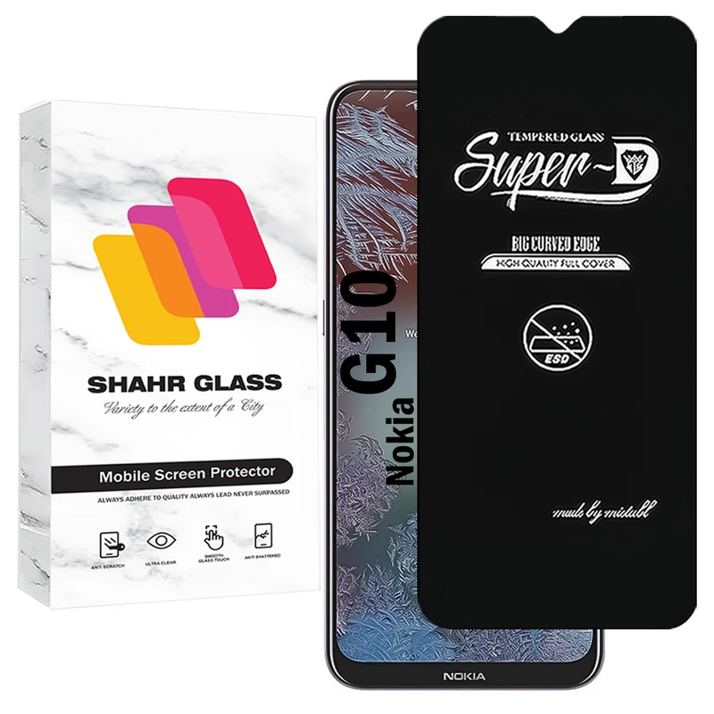 محافظ صفحه نمایش شهر گلس مدل SUPERDNSH مناسب برای گوشی موبایل نوکیا G10