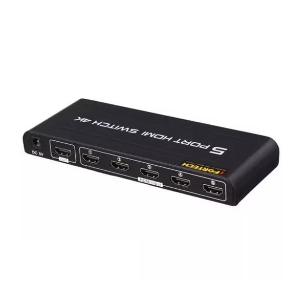 سوییچ 5 پورت HDMI ایفورتک مدل 4K501