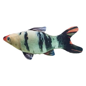 اسباب بازی گربه سری ماهی پولیشی مدل peacock fish 