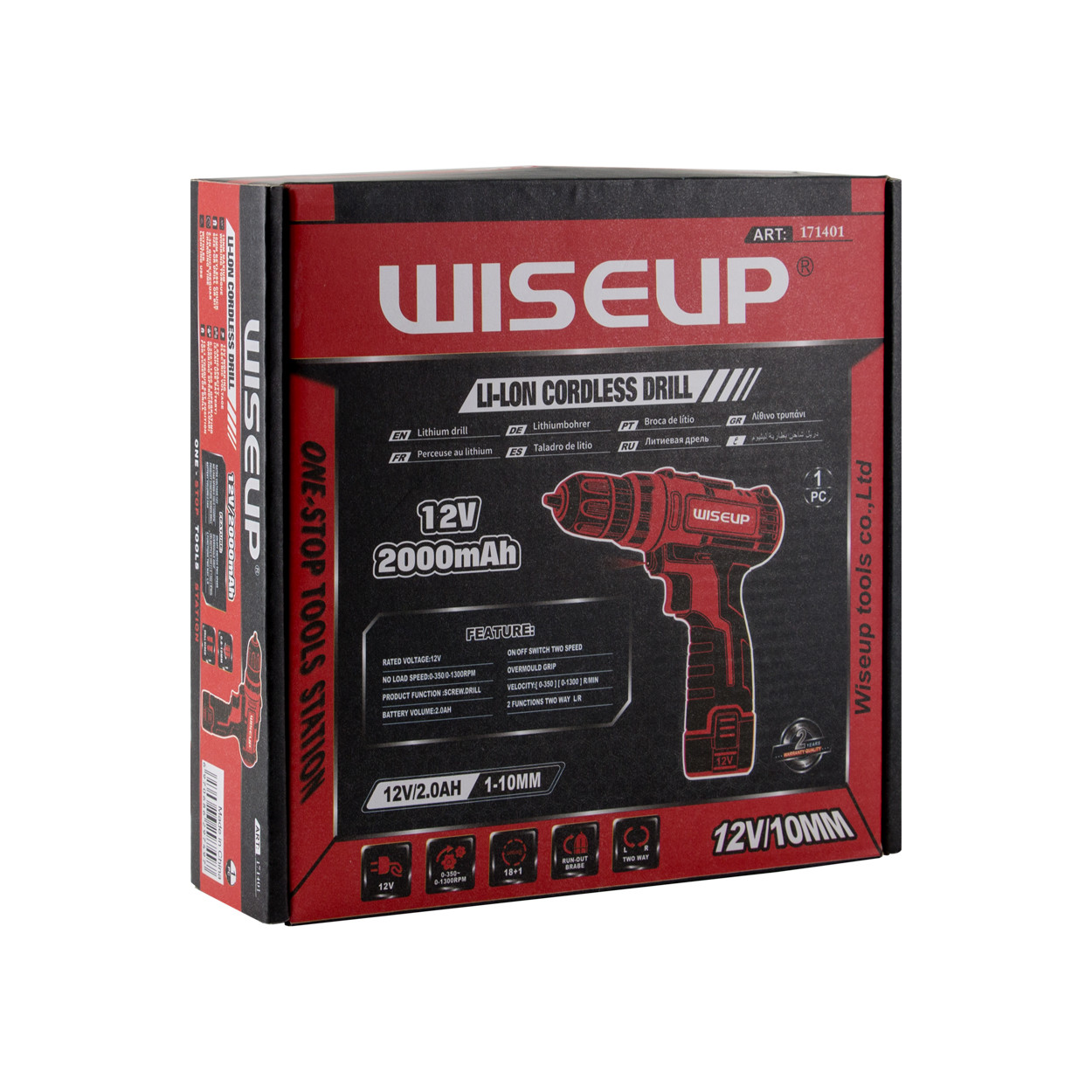 دریل پیچ گوشتی شارژی وایزآپ مدل 171401 دریل پیچ گوشتی شارژی وایزآپ مدل 171401