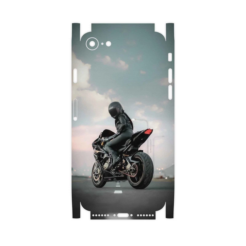 برچسب پوششی ماهوت مدل Motorcycling-FullSkin مناسب برای گوشی موبایل اپل iPhone SE 2022