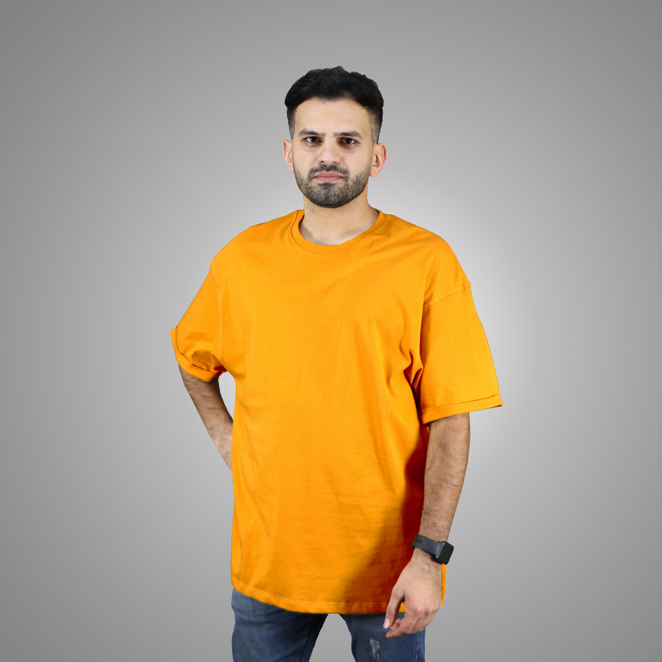 تی شرت اورسایز آستین کوتاه مردانه مالدینی مدل T-260