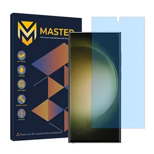 Master Hydrogel model matte anti-blue Screen Protector for Samsung Galaxy S23 Ultra mobile phone
