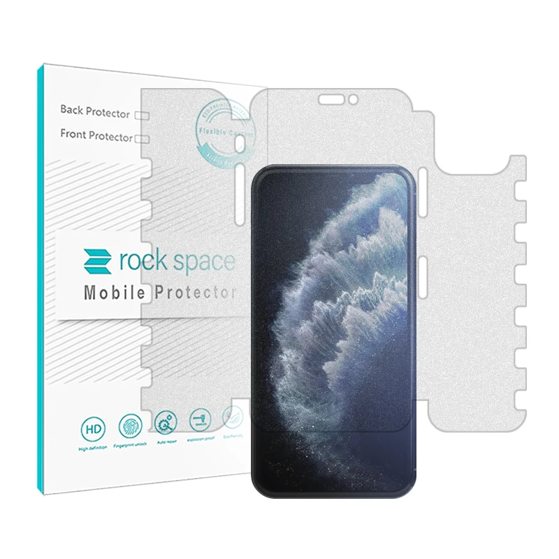 محافظ صفحه نمایش مات راک اسپیس مدل MTT-Larg مناسب برای گوشی موبایل اپل iPhone 11 Pro