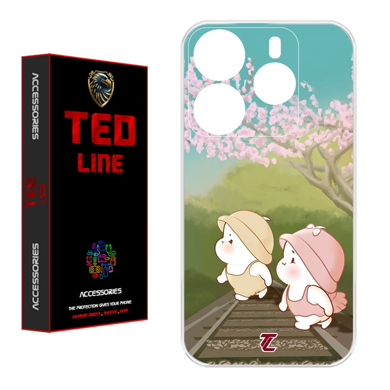 کاور تدلاین طرح جوجو و سوسو کد 1156 مناسب برای گوشی موبایل شیائومی Redmi Note 14 4G