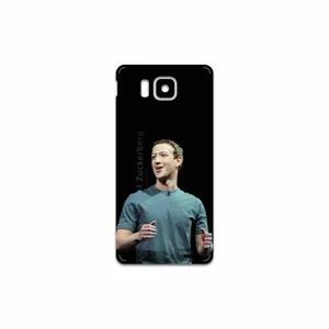 MAHOOT Mark Zuckerberg Cover Sticker for Samsung Galaxy Alpha