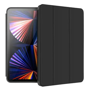 کیف کلاسوری گرین مدل Leather Folio Case مناسب برای تبلت اپل iPad Pro 12.9 2020/2021