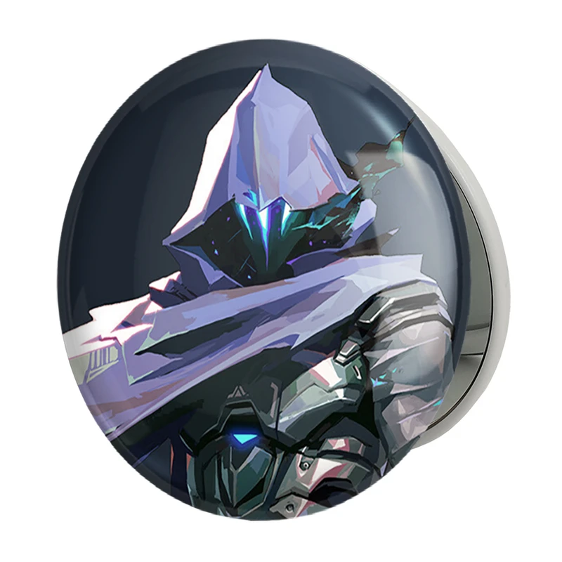 آینه جیبی خندالو طرح بازی ولورانت (Valorant) مدل تاشو کد 33119