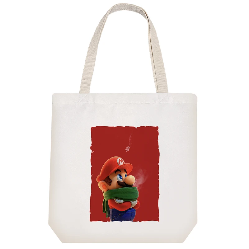 ساک خرید خندالو طرح سوپر ماریو Super Mario کد 3459