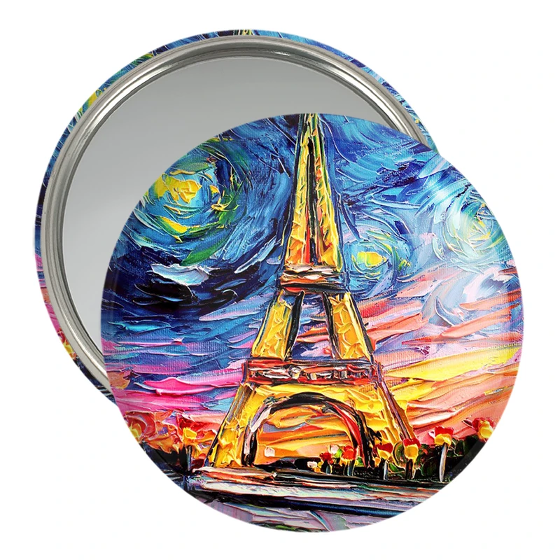 آینه جیبی خندالو مدل برج ایفل  کد 20763