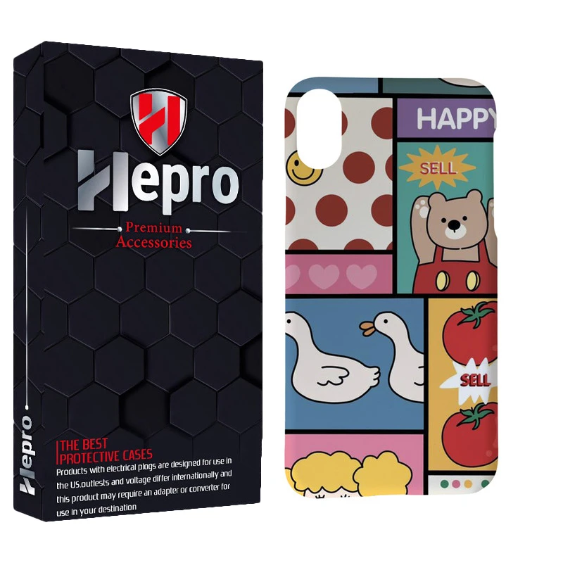 کاور هپرو مدل MC مناسب برای گوشی موبایل اپل IPHONE XS MAX