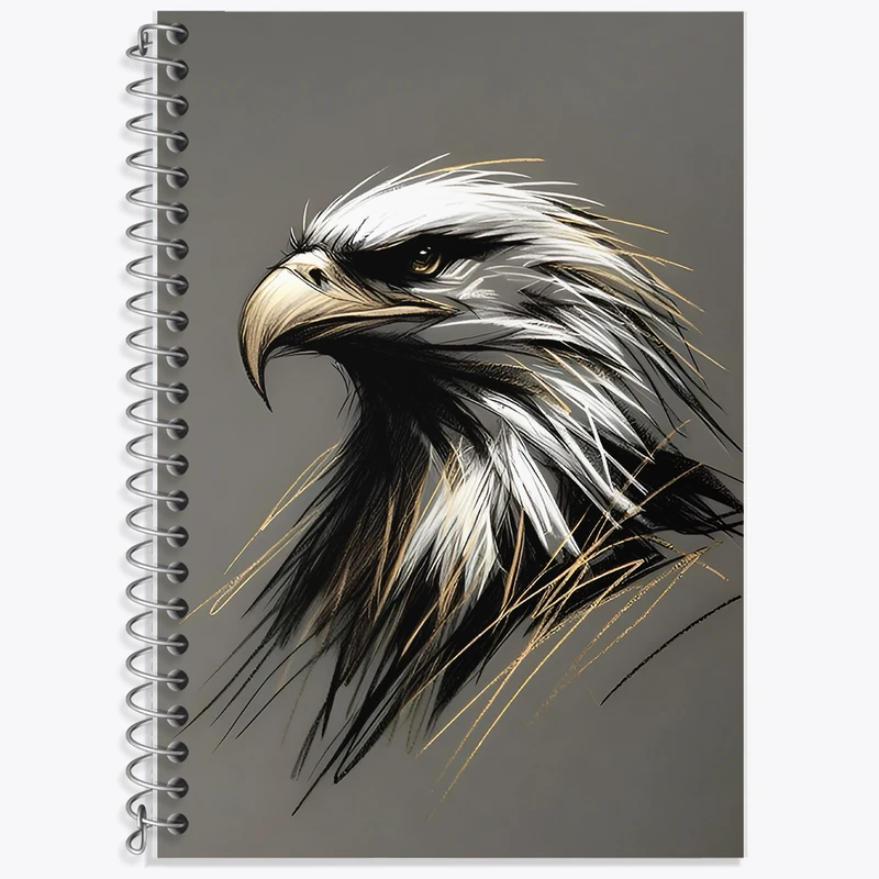 دفتر نت موسیقی 50 برگ خندالو طرح عقاب کد F7925