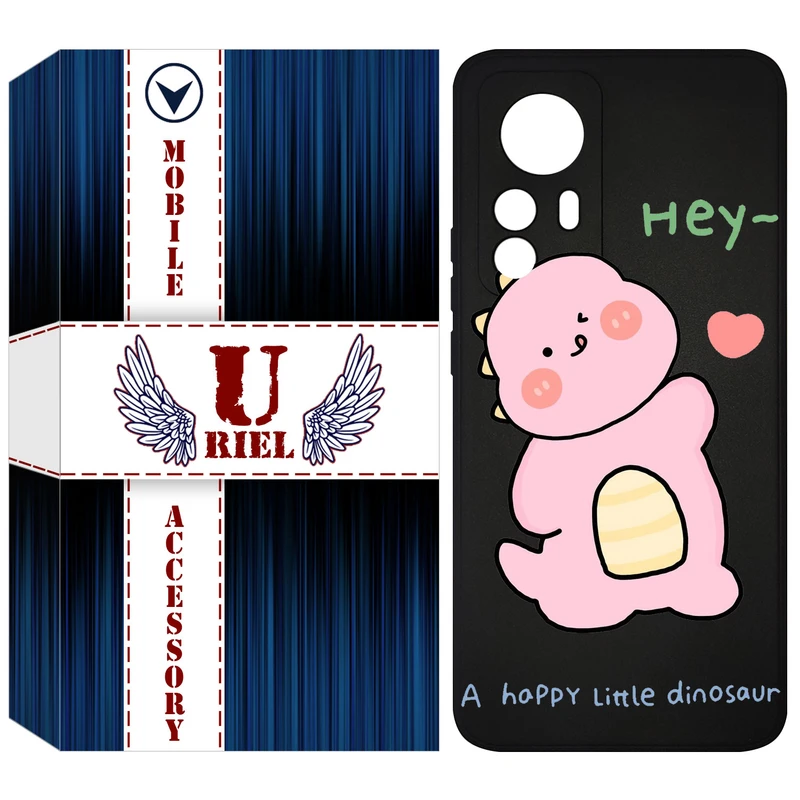 کاور یوریل مدل KSH کد 26 طرح دایناسور مناسب برای گوشی موبایل شیائومی 12T