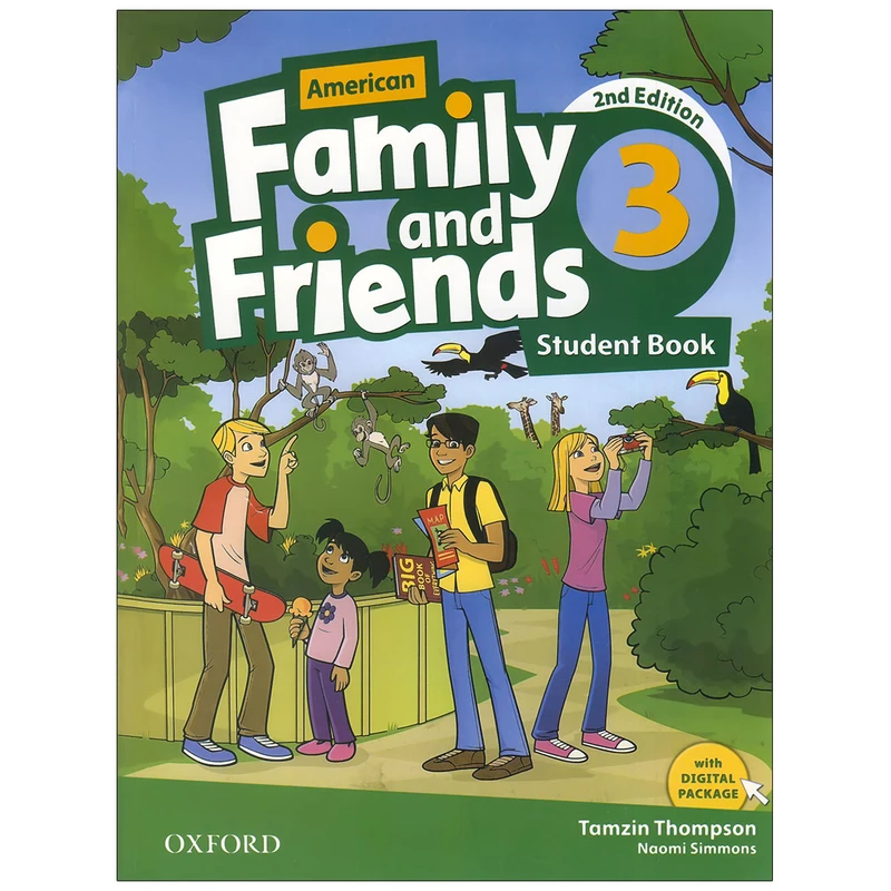 کتاب American Family and Friends 2nd 3 اثر جمعی از نویسندگان انتشارات اکسفورد