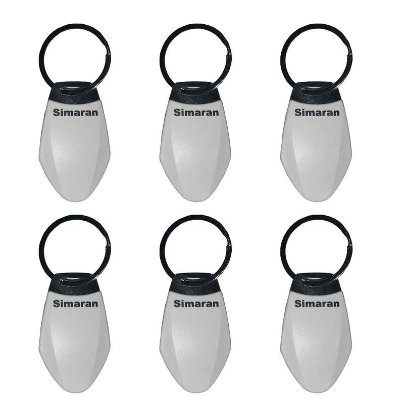 تگ RFID سیماران مدل khz125 مجموعه 6 عددی تگ RFID سیماران مدل khz125 مجموعه 6 عددی