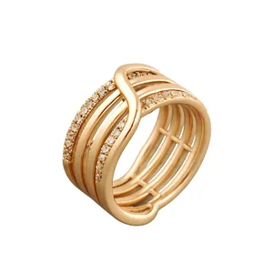 انگشتر زنانه ژوپینگ مدل حلقه جواهری 