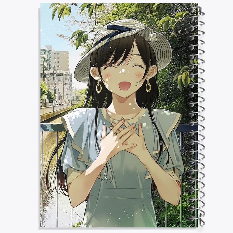 دفتر مشق 50 برگ خندالو طرح چیزورو انیمه کانوجو اوکاری کد 34847