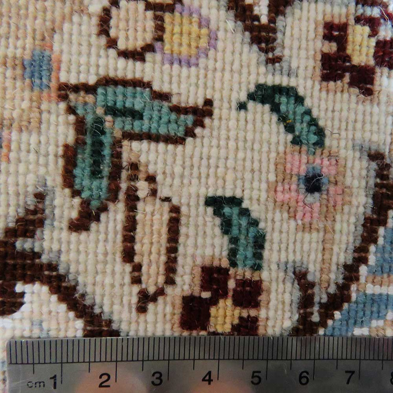 فرش دستبافت 4 متری مدل لچک ترنج نائین 9لا کد 865