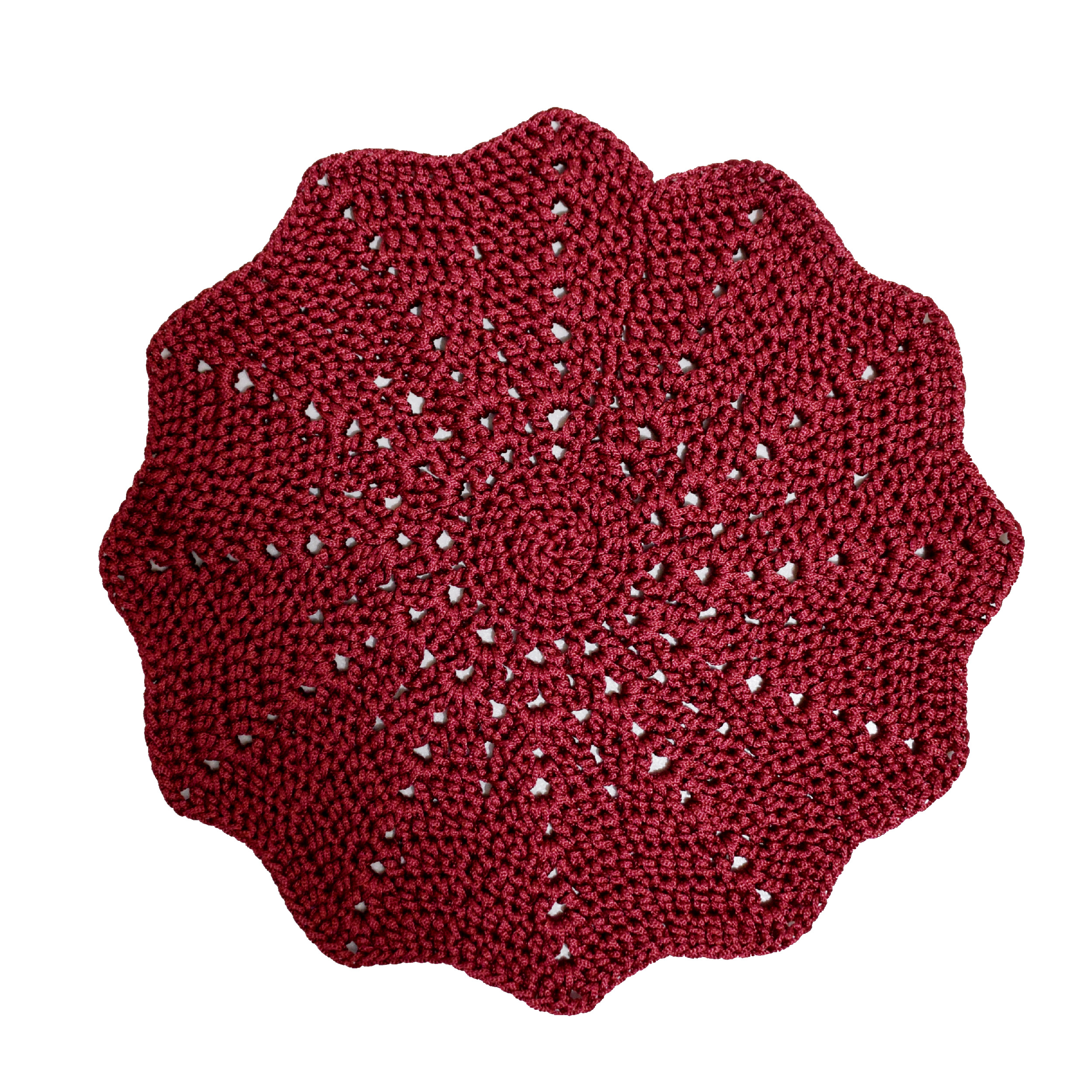 رومیزی بافتنی طرح کارن مدل K-01