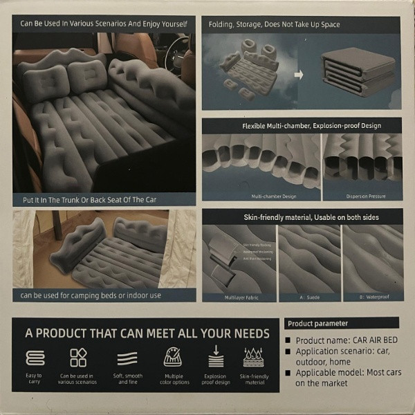 تشک بادی خودرو مدل Quees B19