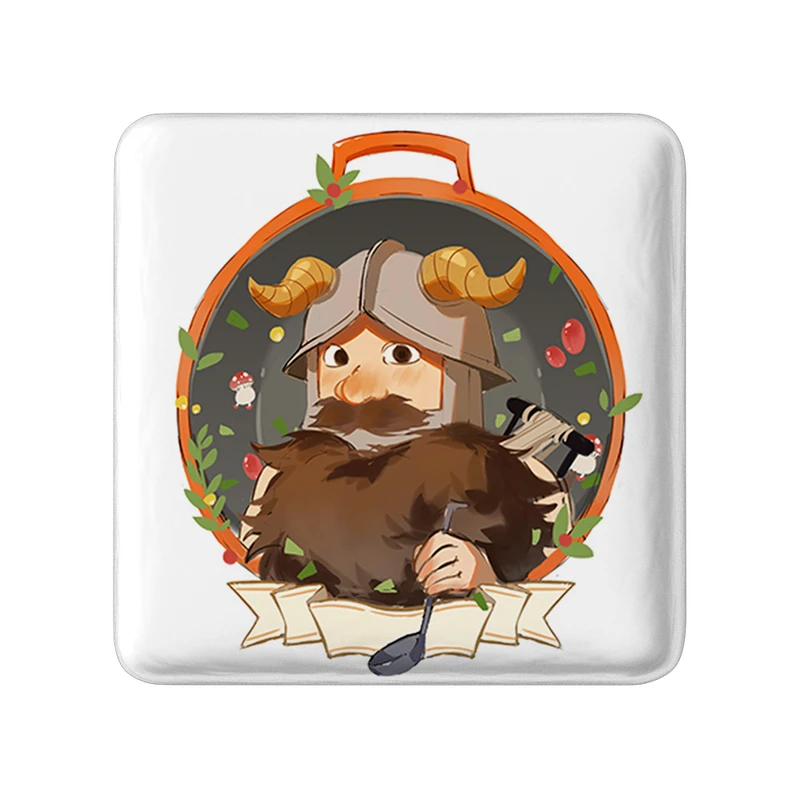 پیکسل خندالو طرح سنشی انیمه خوشمزه در سیاه چال مدل مربعی کد 35899