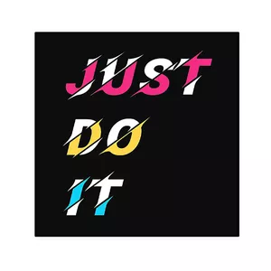 کاشی مدل just do it کد kpb1003