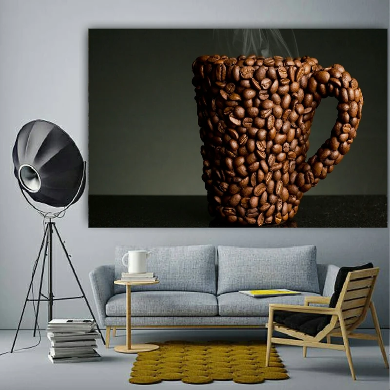 استیکر طرح قهوه مدل لیوان کد SDA503