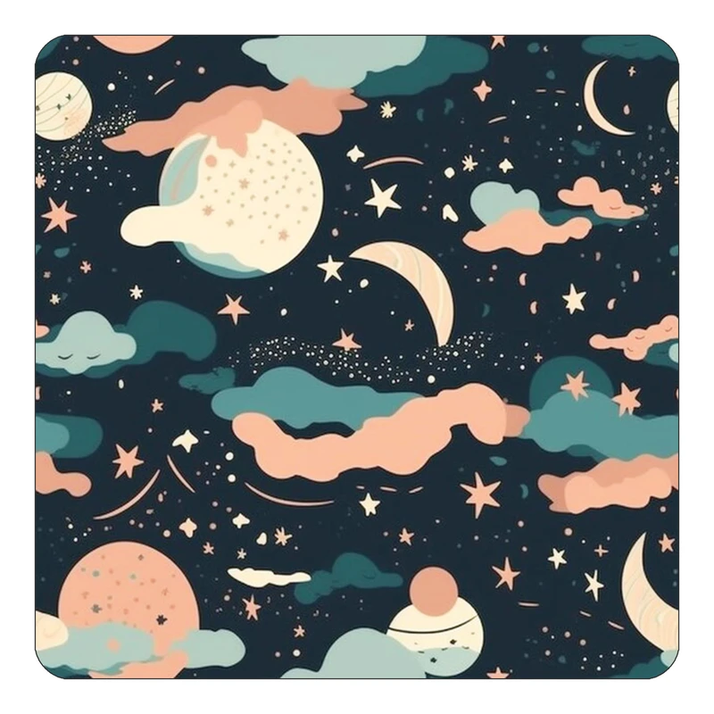 مگنت کاکتی طرح ماه و ستاره مدل mp51602