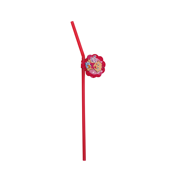 نی نوشیدنی یکبار مصرف مدل بیبی دختر