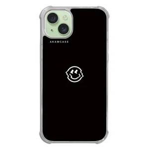 AKAM AMCWTA15PLUS-HAPPY FACE8 Cover For Apple iPhone 15 Plus