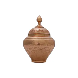 قندان مسی مدل سیبی نانو شده کد alsh099 بسته 2 عددی