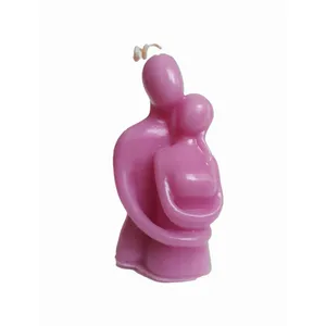 شمع دست‌ساز مدل آغوش