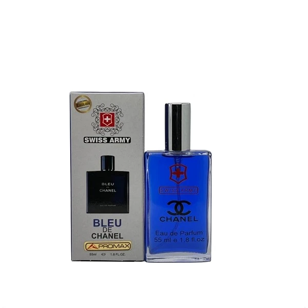 عطر جیبی مردانه سوئیس آرمی مدل بلو شنل حجم 55 میلی لیتر