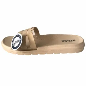 دمپایی زنانه نیکتا مدل گره رنگ نسکافه ای