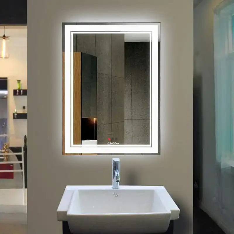 آینه سرویس بهداشتی تارا دکور مدل حرکتی کد ic155