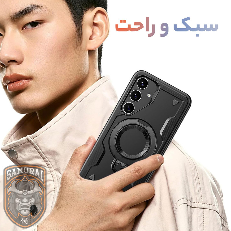 کاور سامورایی مدل Standra مناسب برای گوشی موبایل سامسونگ Galaxy A56 / Galaxy A56 5G