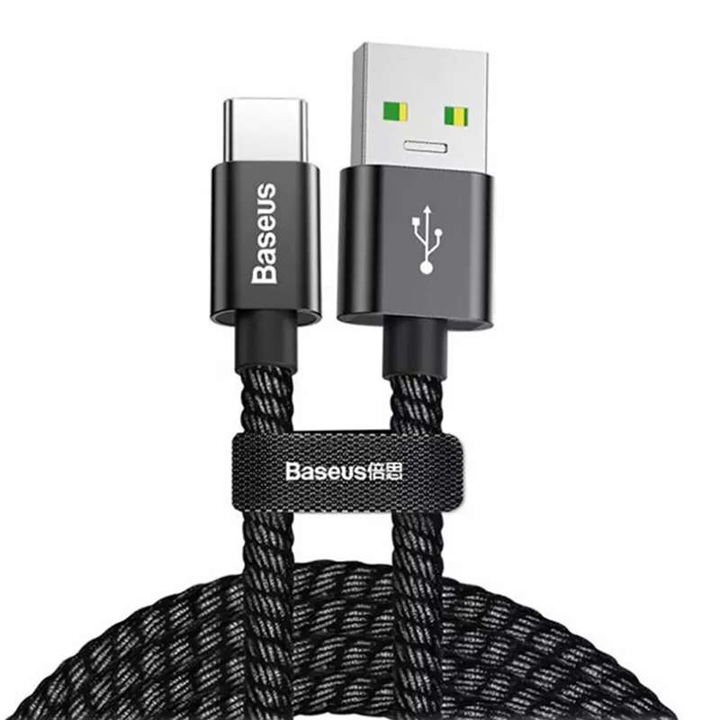 کابل USB به USB-C باسئوس مدل KC_A01 5A طول 1 متر