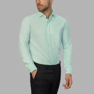 پیراهن آستین بلند مردانه مدل دوشین اسلیم 109