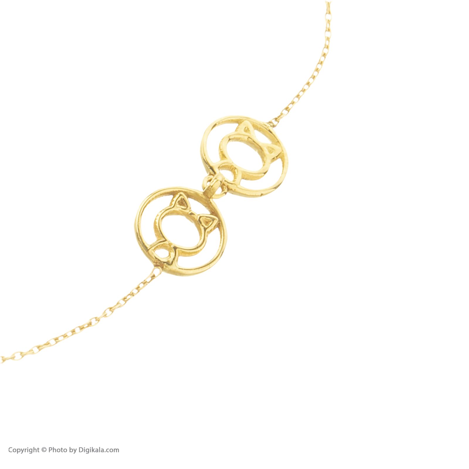 پابند طلا 18 عیار زنانه مایا ماهک مدل MA0149 -  - 3