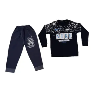 ست تی شرت و شلوار پسرانه مدل کاریزما کد 23