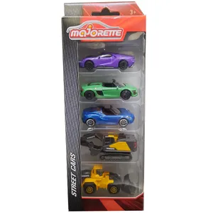 ماشین بازی ماژورت مدل MAJORETTE PACK-5 STREET CARS بسته 5 عددی