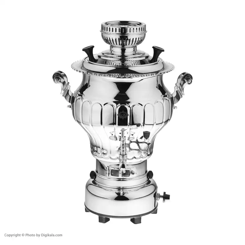 سماور گازی عالی نسب مدل نگار ظرفیت 6 لیتر