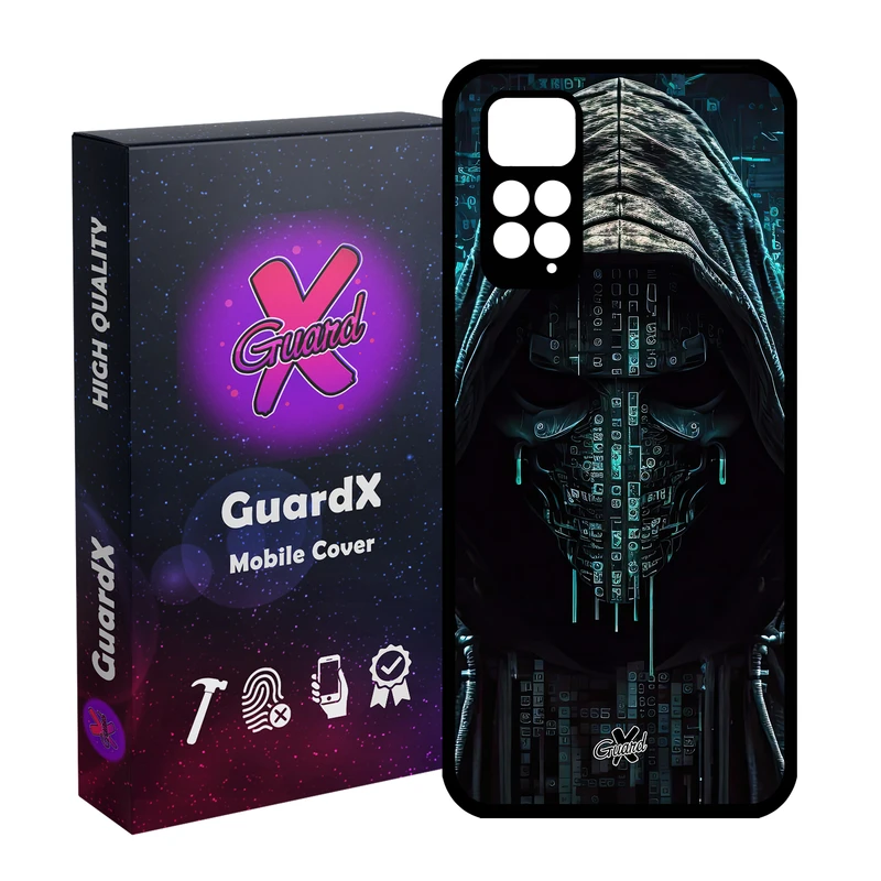 کاور گارد ایکس طرح مرد مدل Glass10622مناسب برای گوشی موبایل شیائومی Redmi Note 11S/ Note 11 4G