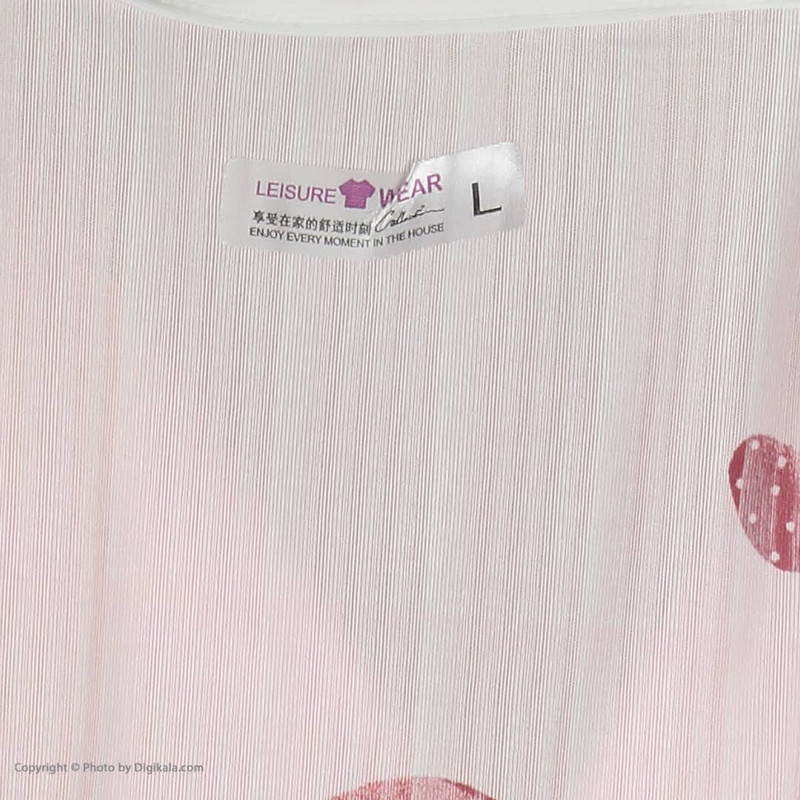 ست 3 تکه لباس زنانه مدل خرگوشک رنگ صورتی