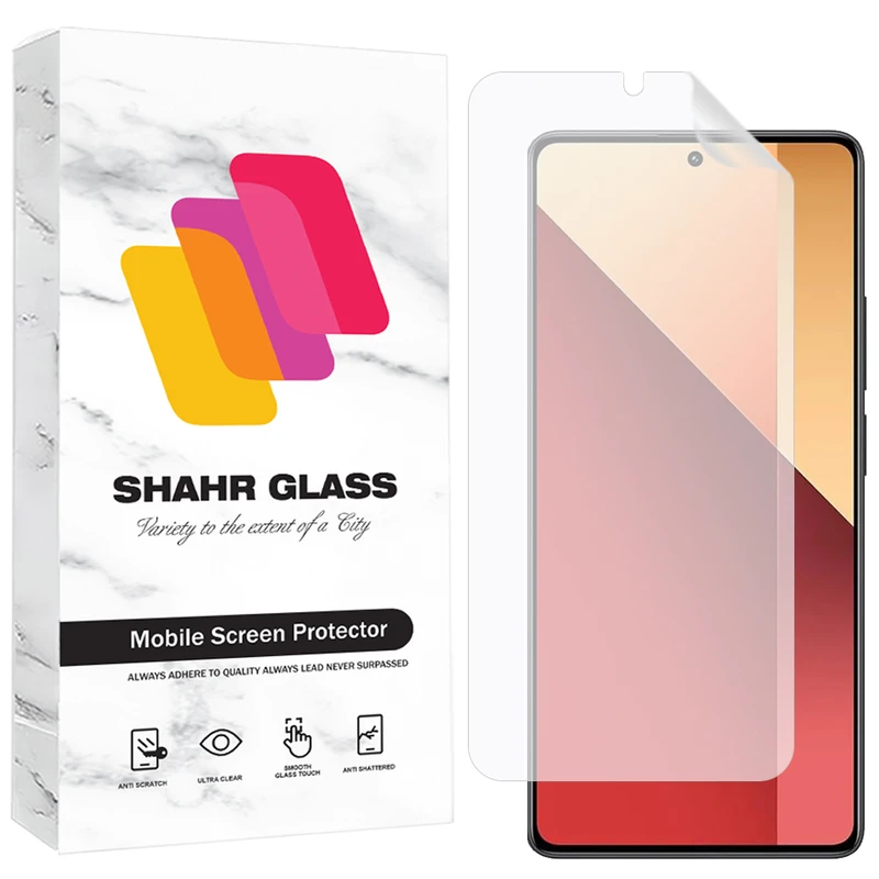 محافظ صفحه نمایش شهر گلس مدل SNMF مناسب برای گوشی موبایل شیائومی شیائومی Redmi Note 13 Pro 4G