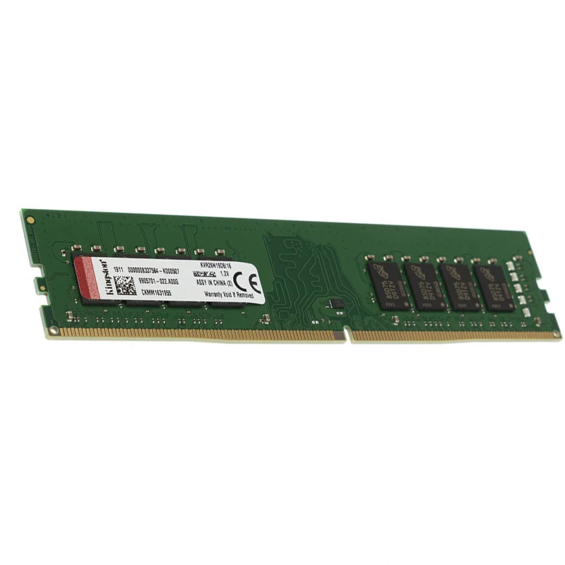 رم دسکتاپ DDR4 تک کاناله 3200 مگاهرتز CL22 کینگستون مدل PC4-3200 ظرفیت 8 گیگابایت