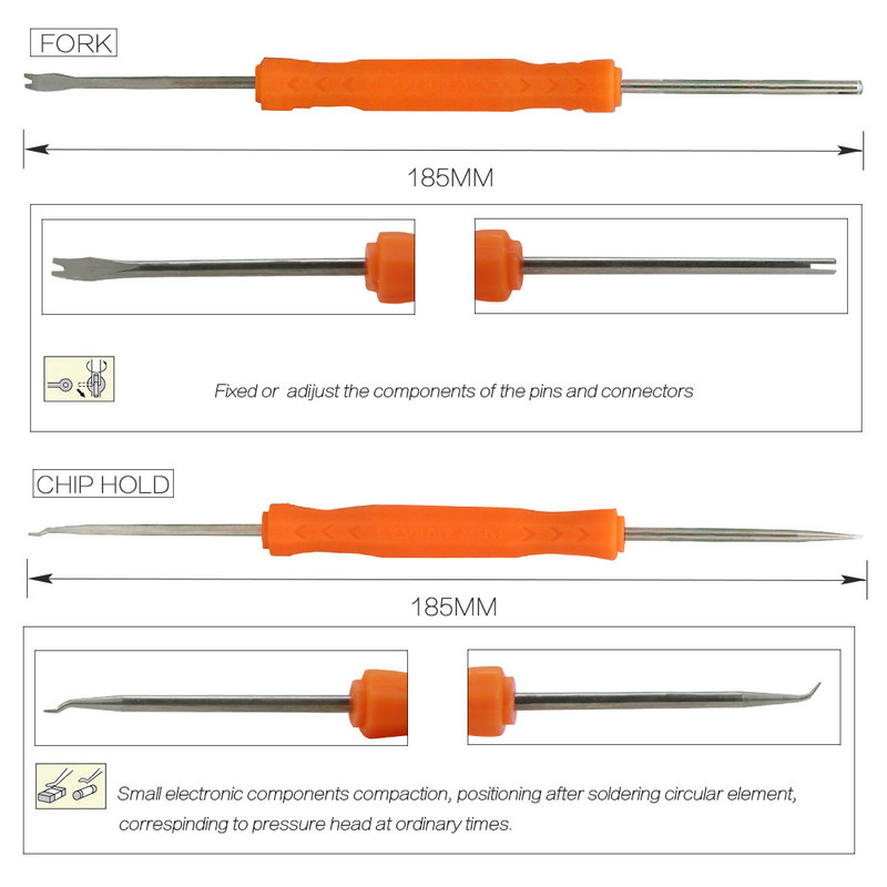 ست ابزار لحیم کاری بست مدل BST-10 مجموعه 12 عددی