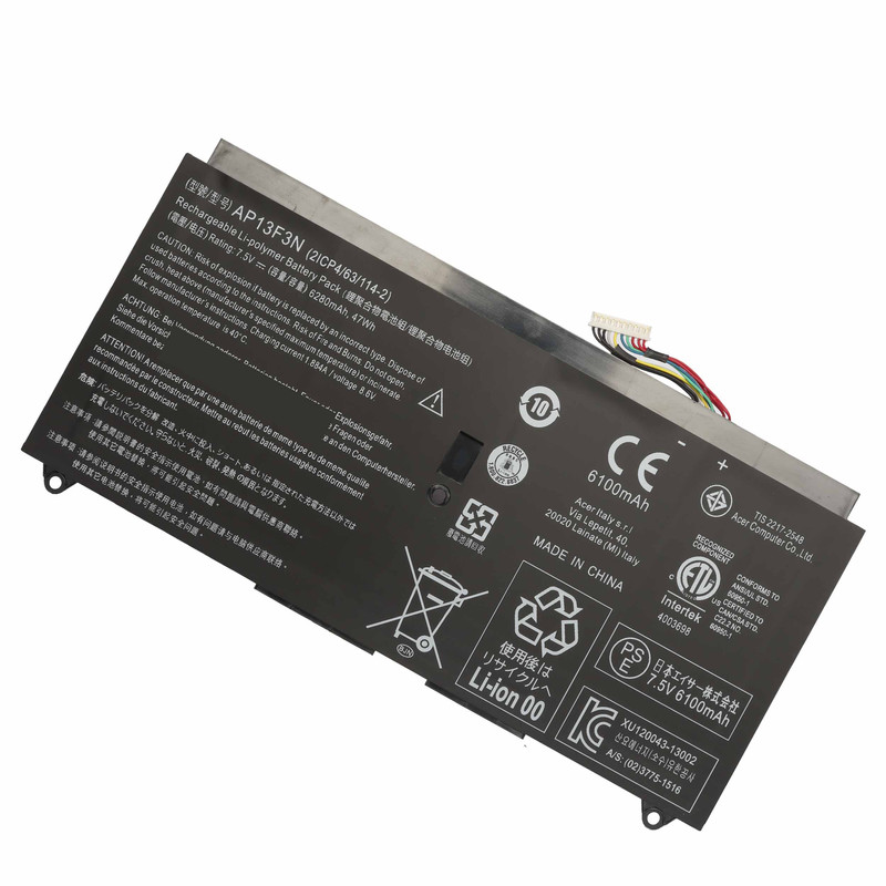 باتری لپ تاپ 3 سلولی مدل AP13F3N مناسب برای لپ تاپ ایسر Aspire S7-392
